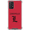 University of Louisville Cardinals Galaxy A72 5G Clear Case